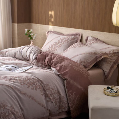 Ownkoti Vintage Pink Cotton Double Gauze Bedding(4PCS) - image 4