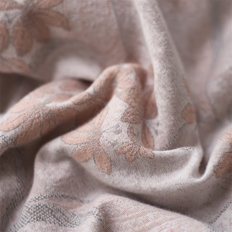 Ownkoti Elegant Floral Cotton Double Gauze Bedding(4PCS) - image 30
