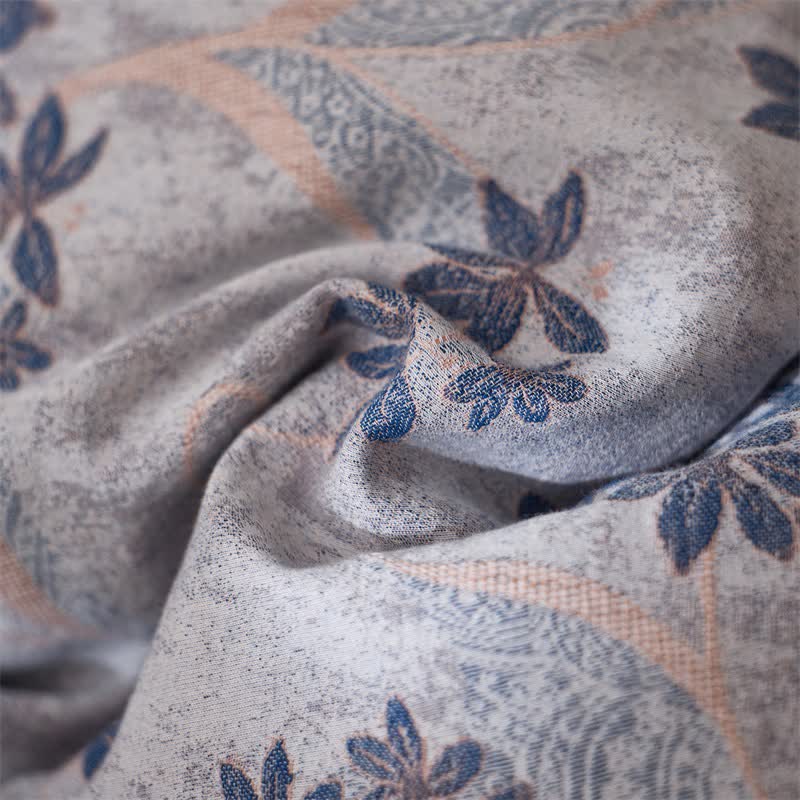 Ownkoti Elegant Floral Cotton Double Gauze Bedding(4PCS) - image 13