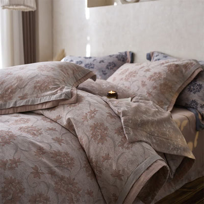 Ownkoti Elegant Floral Cotton Double Gauze Bedding(4PCS) - image 22