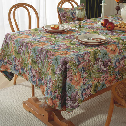 Ownkoti Painterly Garden Jacquard Table Cover - image 1