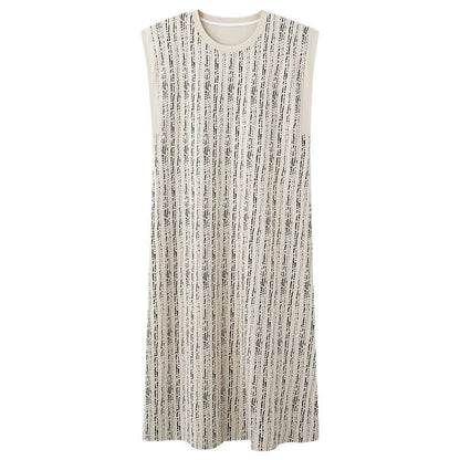 Ownkoti Artistic Line-inspired Cotton Sleeveless Nightgown - image 8