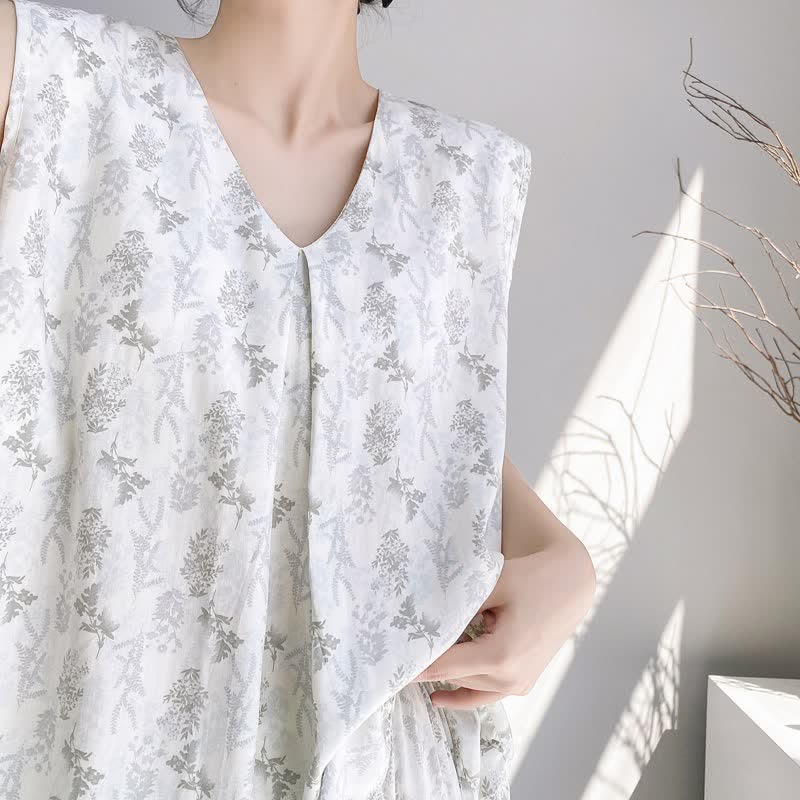 Ownkoti Elegant Leaf Tank & Pants Pajama Set - image 4