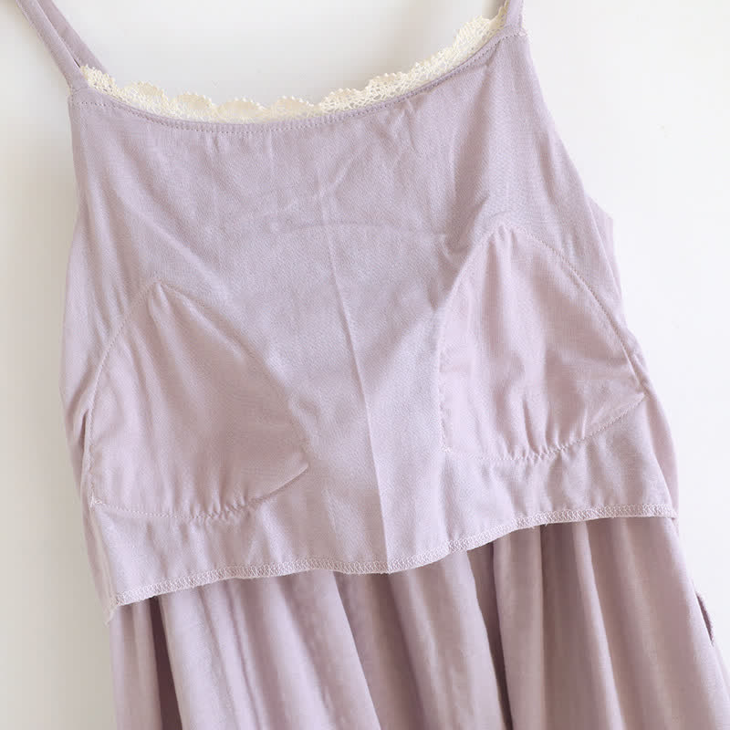 Ownkoti Pony Embroidery Camisole Nightdress & Cover-up Set - image 9