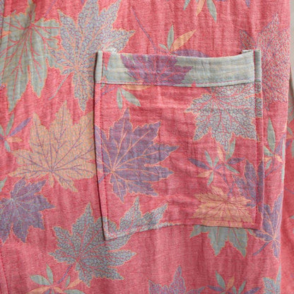 Ownkoti Double Gauze Maple Leaf Cotton Kimono Robe - image 6