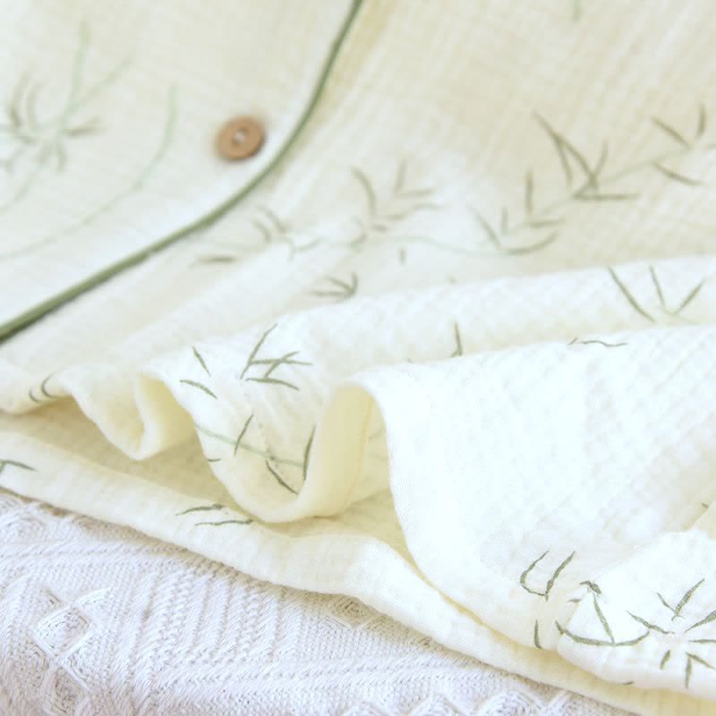 Ownkoti Bamboo Leaf Cotton Double Gauze Pajamas - image 7
