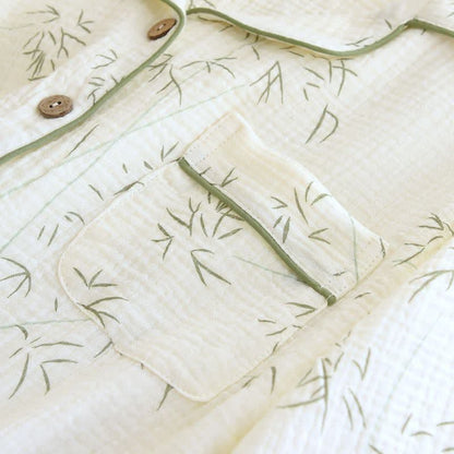 Ownkoti Bamboo Leaf Cotton Double Gauze Pajamas - image 4