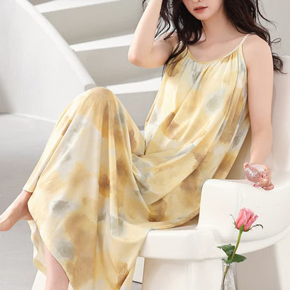 Ownkoti Artistic Ink Wash Camisole Nightgown - image 1