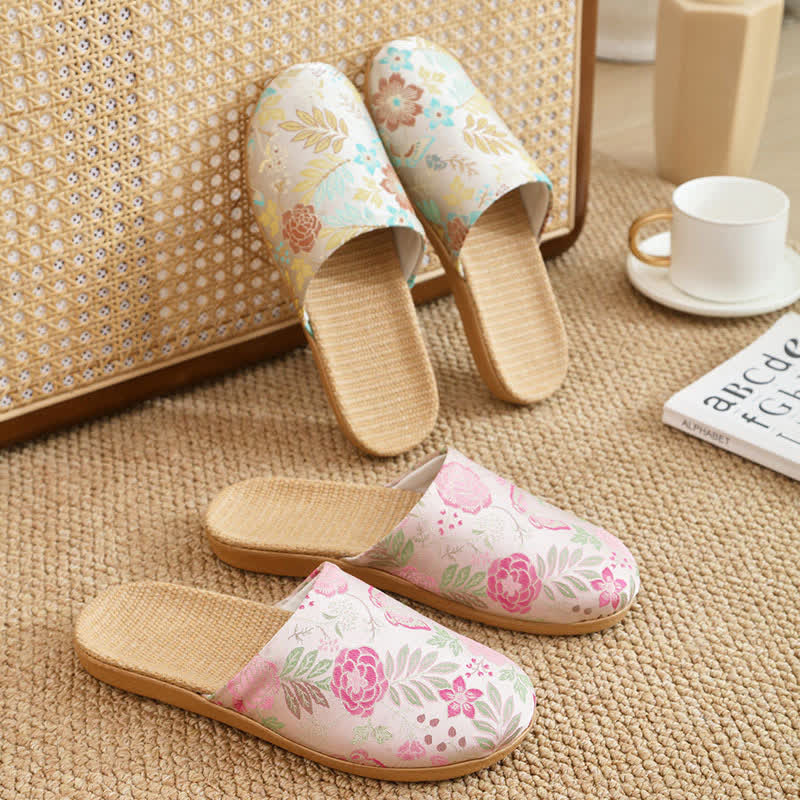 Ownkoti Refresh Floral Closed-Toe House Shoes - image 5
