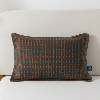 Ownkoti Vintage Bohemia Button Cotton Pillowcases (2PCS)  - image 1