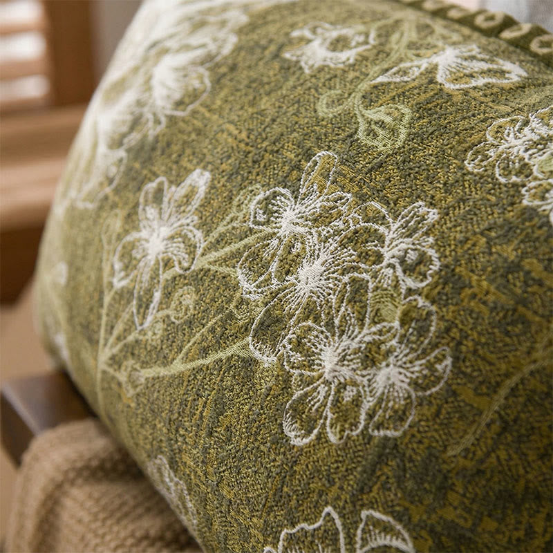 Ownkoti  Pure Cotton Jacquard Floral Pillowcases (2PCS)  - image 1