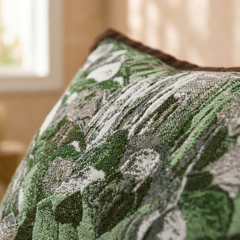 Ownkoti  Jacquard Forest Button Cotton Pillowcases (2PCS)  - image 1