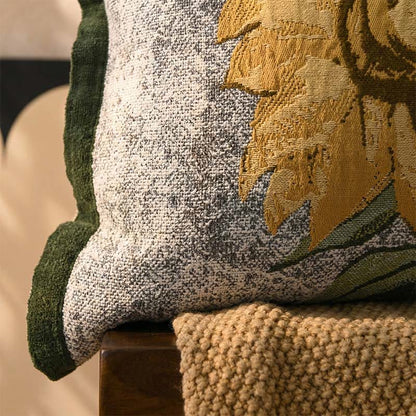 Ownkoti Pure Cotton Jacquard Sunflower Pillowcases (2PCS)  - image 1