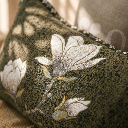 Ownkoti Pure Cotton Jacquard Magnolia Pillowcases (2PCS)  - image 1