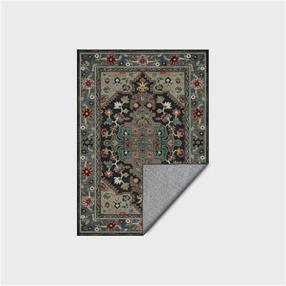 Ownkoti Foldable Boho Tribal Floral Anti-slip Rug - image 6