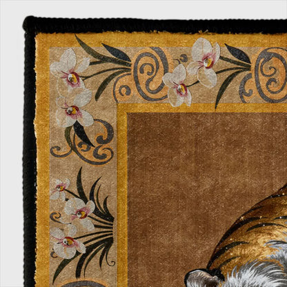 Ownkoti Foldable Luxury Oriental Tiger Area Rug - image 5