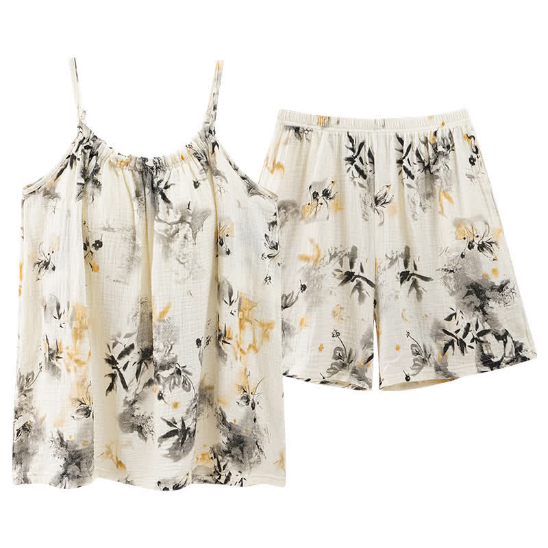Ownkoti Ink Wash Cotton Gauze Cami Pajamas - image 1