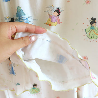 Ownkoti Vintage Oriental Princess Inspired Cotton Pajamas(3PCS) - image 8