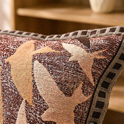 Ownkoti Birds Jacquard Vintage Button Pillowcases (2PCS)  - image 2