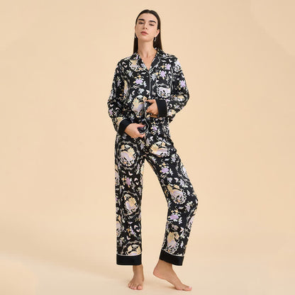 Ownkoti Oriental Mythical Qilin Print Pajama Set - image 3