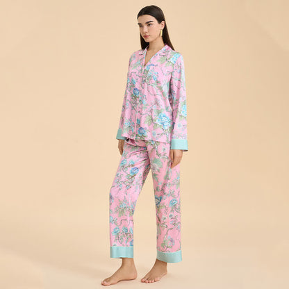 Ownkoti Artistic Blue Floral Pajama Set - image 4
