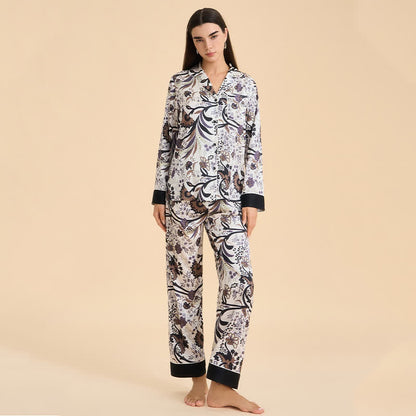 Ownkoti Vintage Vine & Floral Pajama Set - image 2