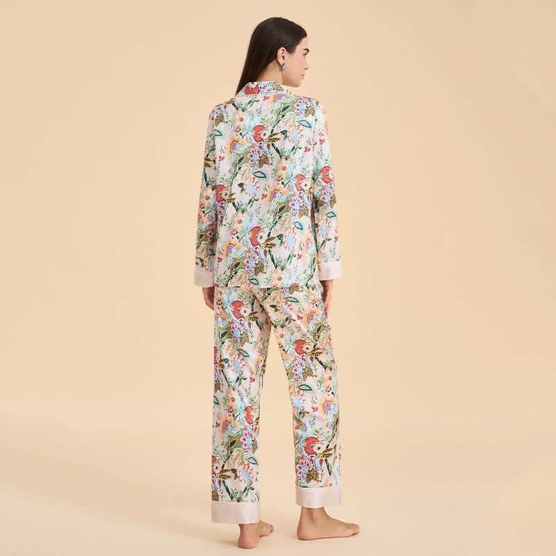 Ownkoti Tropical Style Floral Pajama Set - image 5