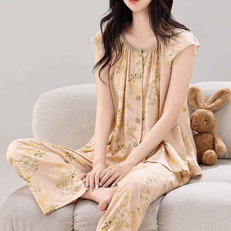 Ownkoti Refresh Pastel Floral Loungewear Set - image 2