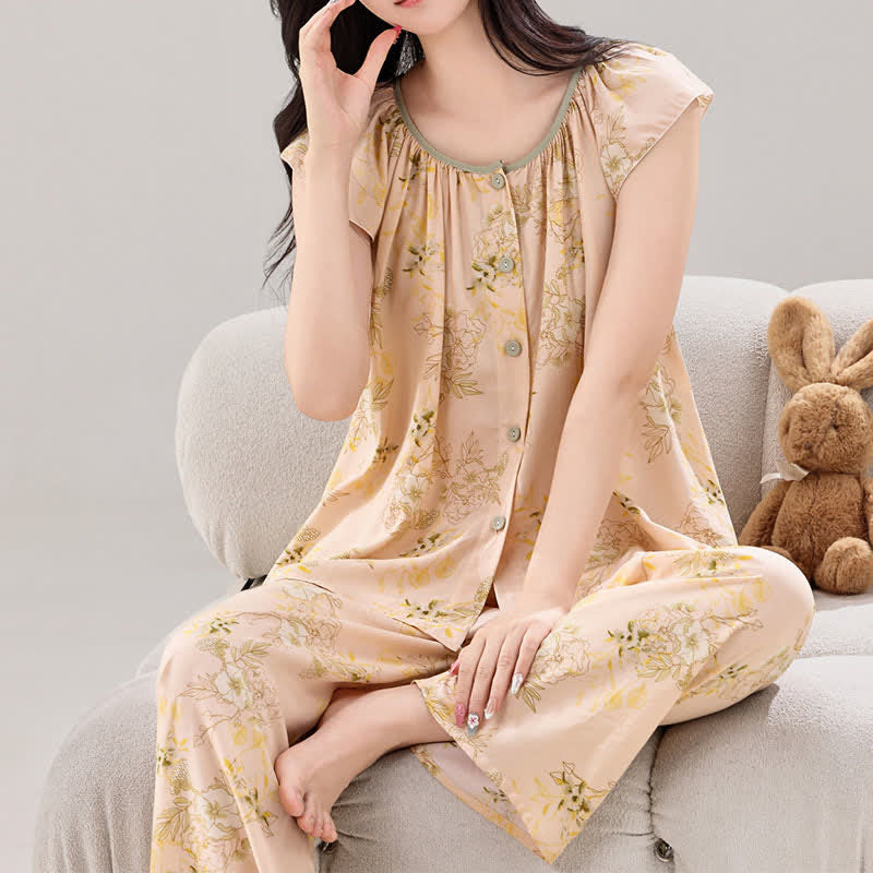Ownkoti Refresh Pastel Floral Loungewear Set - image 1