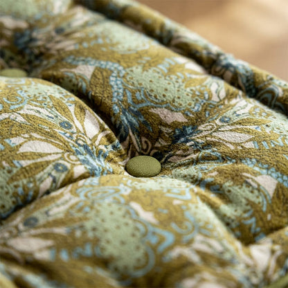 Ownkoti Vintage Green Square  Throw Pillow - image 2