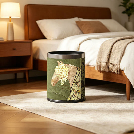 Ownkoti Magnificent Horse Lychee Texture Leather Bin - image 0