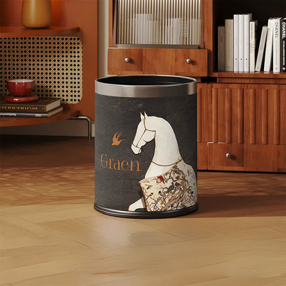Ownkoti Classical Oriental Equestrian Trash Can - image 7