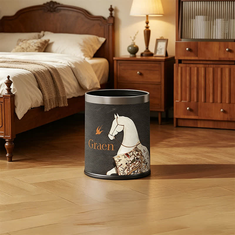 Ownkoti Classical Oriental Equestrian Trash Can - image 6