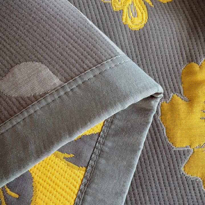 Ownkoti Branch & Bird Cotton Gauze Quilt Blanket - image 14