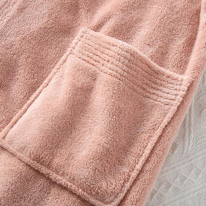 Ownkoti His & Hers Solid Color Absorbent Bath Robe - image 10