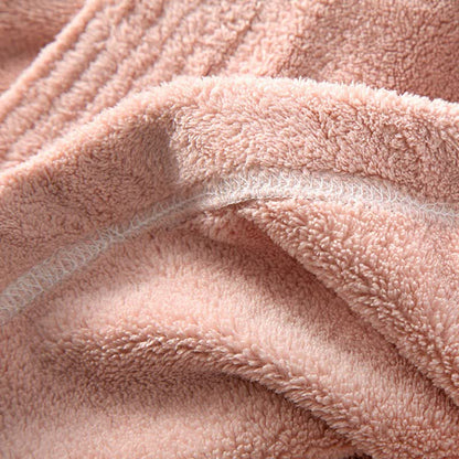 Ownkoti His & Hers Solid Color Absorbent Bath Robe - image 15