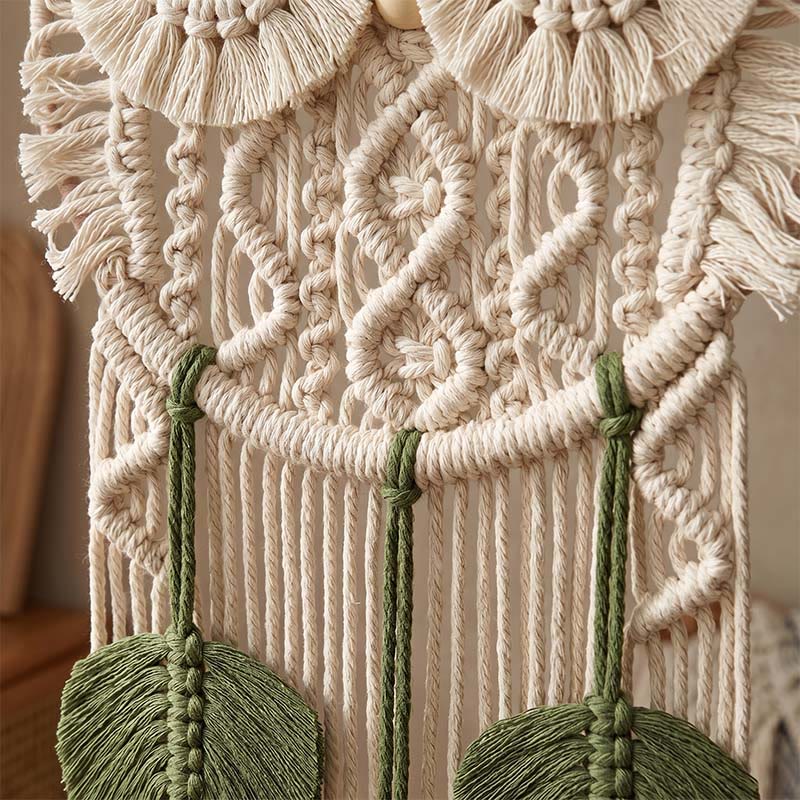 Ownkoti Handmade Macrame Owl Wall Hanging - image 2