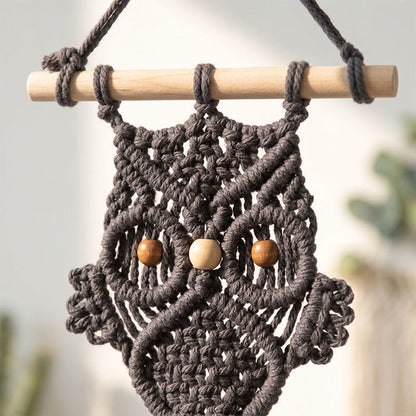 Ownkoti Bohemian Owl Patten Wall Hanging - image 1