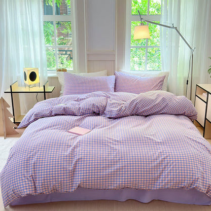 Ownkoti Small Check Gingham Cotton Bedding Set - image 1
