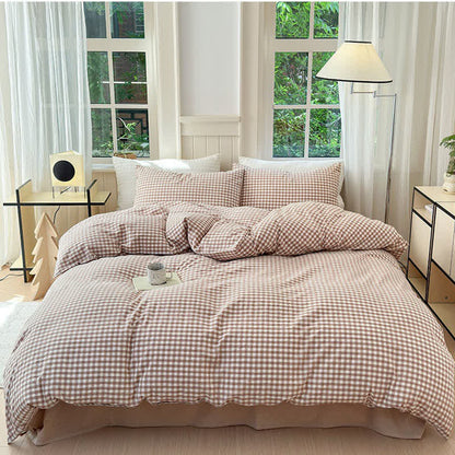 Ownkoti Small Check Gingham Pure Cotton Bedding Set - image 20