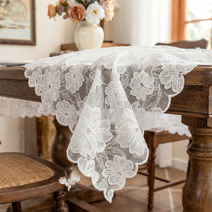 Ownkoti Camellia Lace Jacquard Tablecloth - image 2