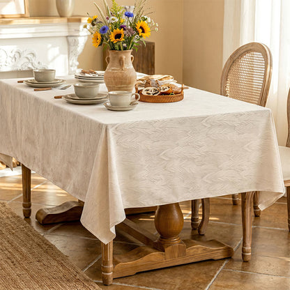 Ownkoti Leaf Pattern Jacquard Tablecloth - image 3