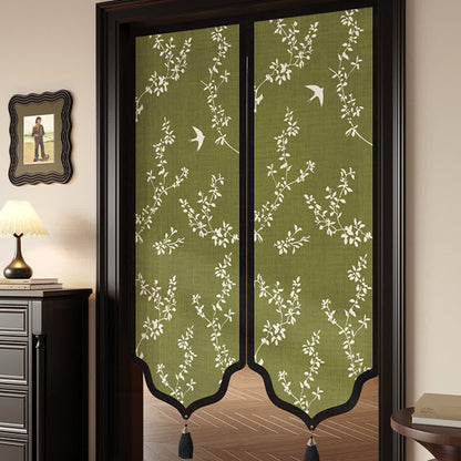 Ownkoti Vintage Botanical Room Divider Door Curtain - image 3