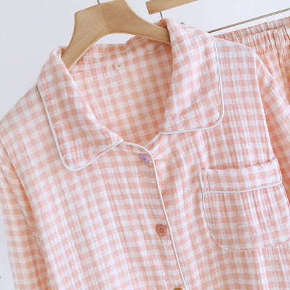 Ownkoti Gingham Pure Cotton Pajama Set - image 3