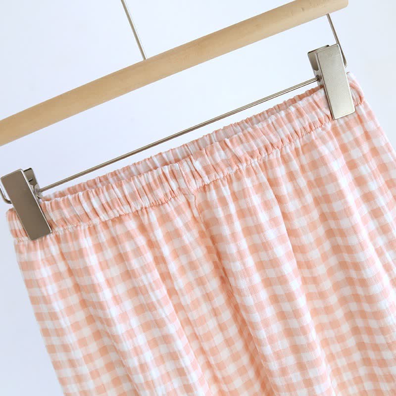 Ownkoti Gingham Pure Cotton Pajama Set - image 10