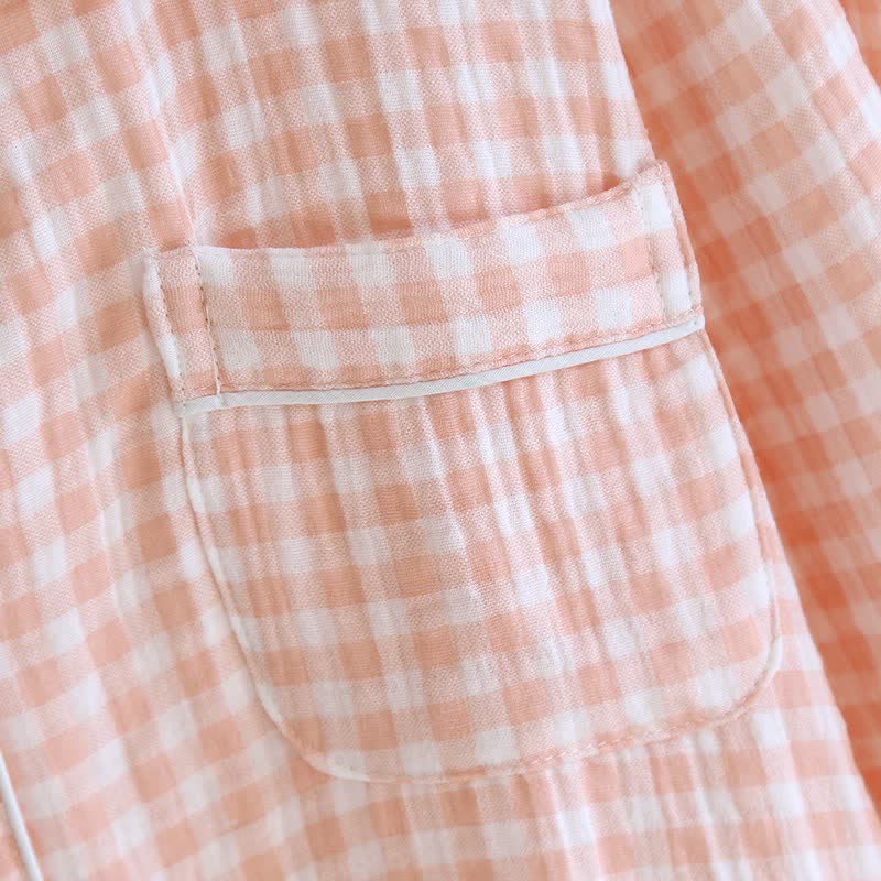 Ownkoti Gingham Pure Cotton Pajama Set - image 6