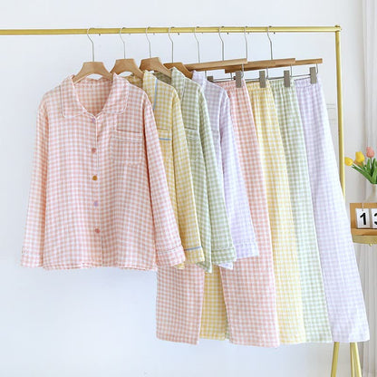 Ownkoti Gingham Pure Cotton Pajama Set - image 0