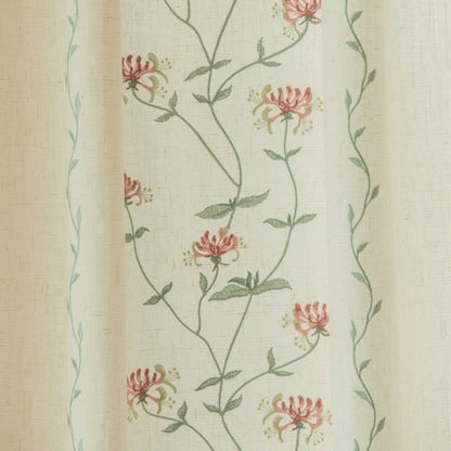 Ownkoti Red Spider Lily Curtain with Tassels - image 4