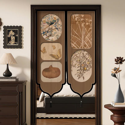 Ownkoti Vintage Oriental Room Divider Door Curtain - image 1