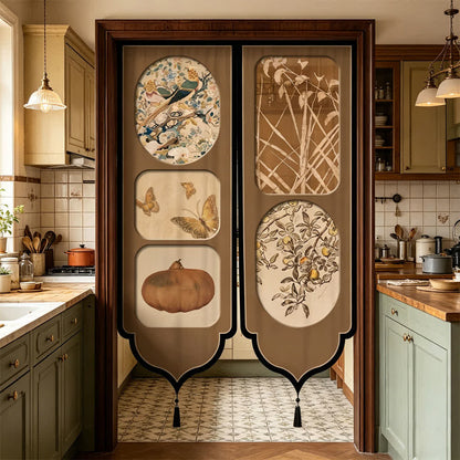 Ownkoti Vintage Oriental Room Divider Door Curtain - image 3